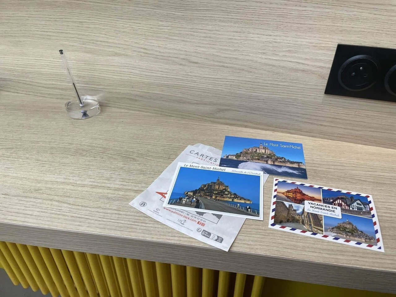 フランス】モンサンミッシェル🏰で手紙の送り方✉️とランチ記録