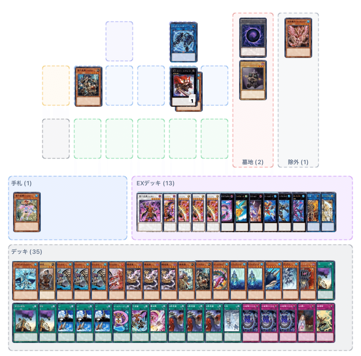 フレン・E・ルスタリオ 4コン デッキ エレメント（ELEMENT） TECUALA コンプリートデッキ 8 BB027414