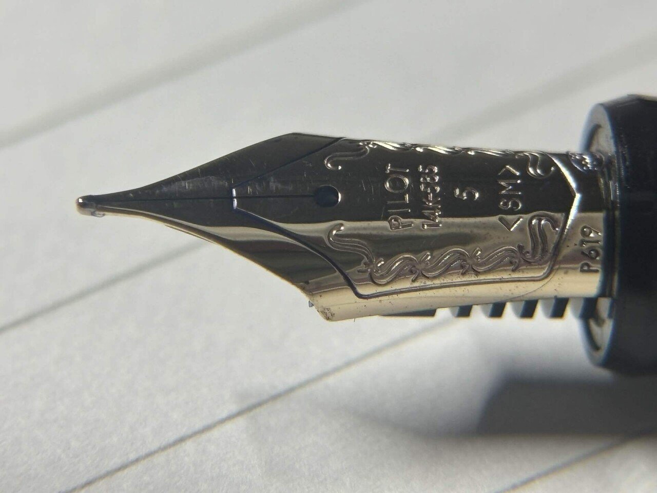 PILOT 万年筆　カスタム74 MS パイロット(PILOT) 万年筆カスタム 74 ブラック・ミュージック 万年筆