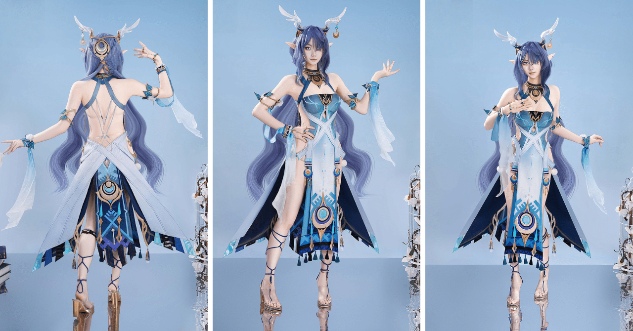 Monenjoy 原神 ラウマ コスプレ衣装 Lauma 完全再現コスチューム 予約