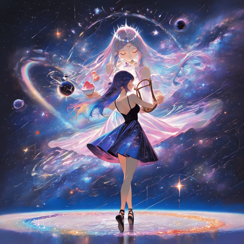 「七つ星の願い」八角形板絵テンペラ画 七つ星の願い」八角形板絵テンペラ画