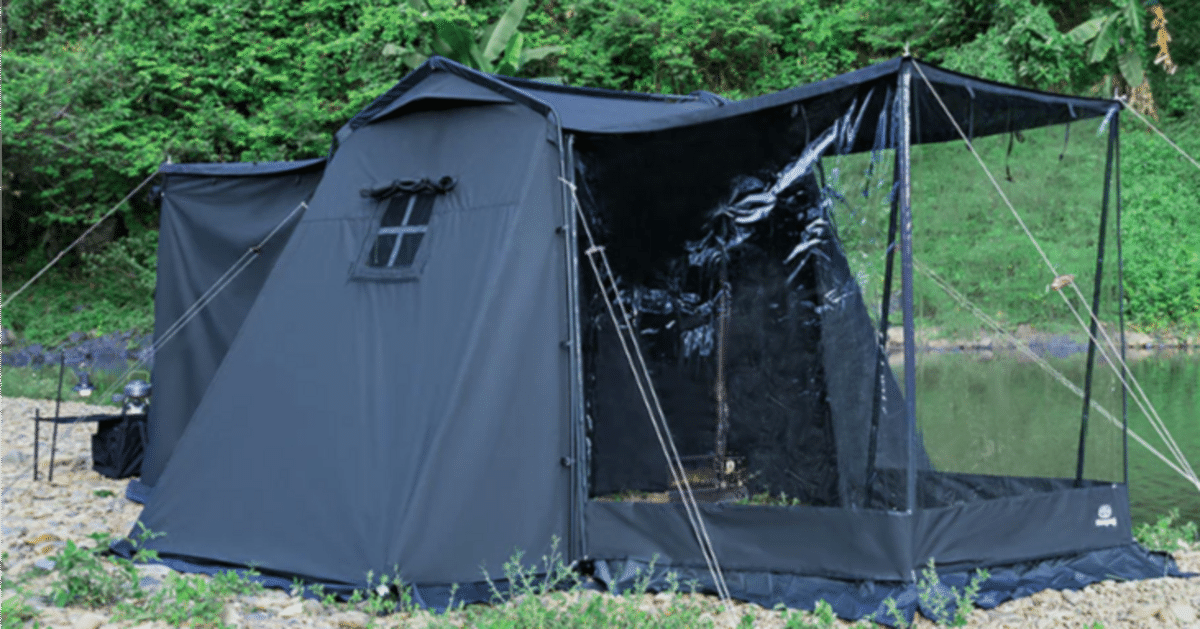 テントバカの新作テント情報(GOGlamping CABIN ロッジテントTC