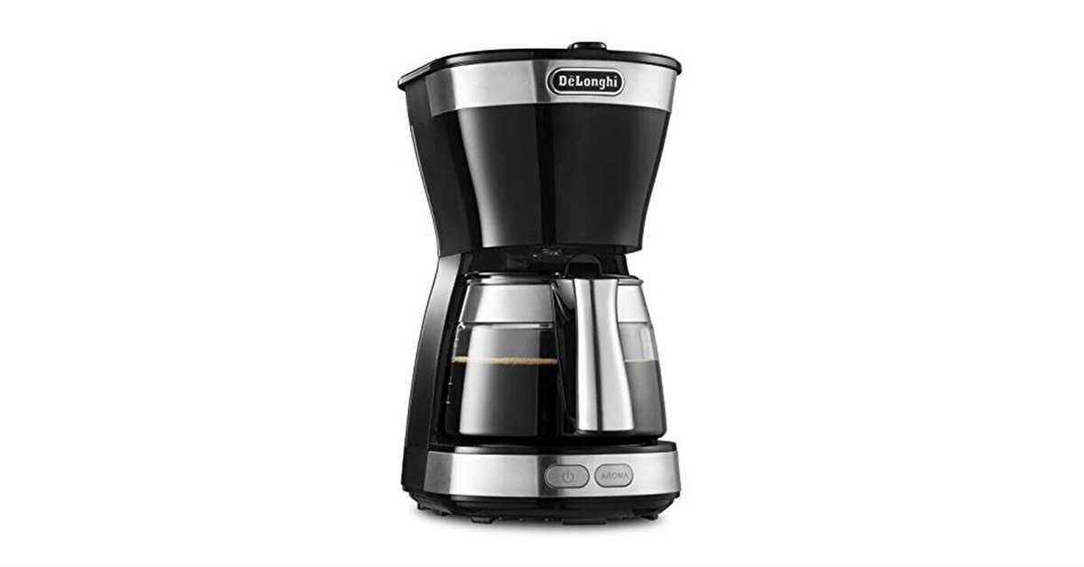 最新版】DeLonghiドリップコーヒーメーカー ICM12011J-BKは