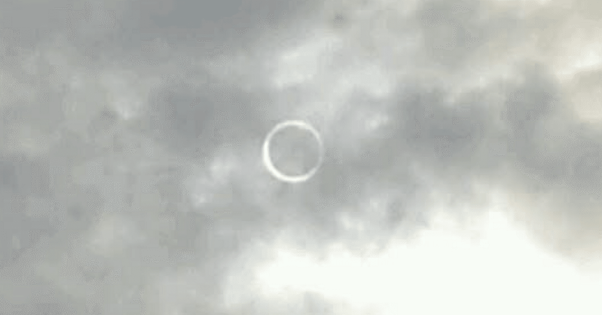 金環日食｜2012年5月21日 東京｜ハードディスクに残っていた写真