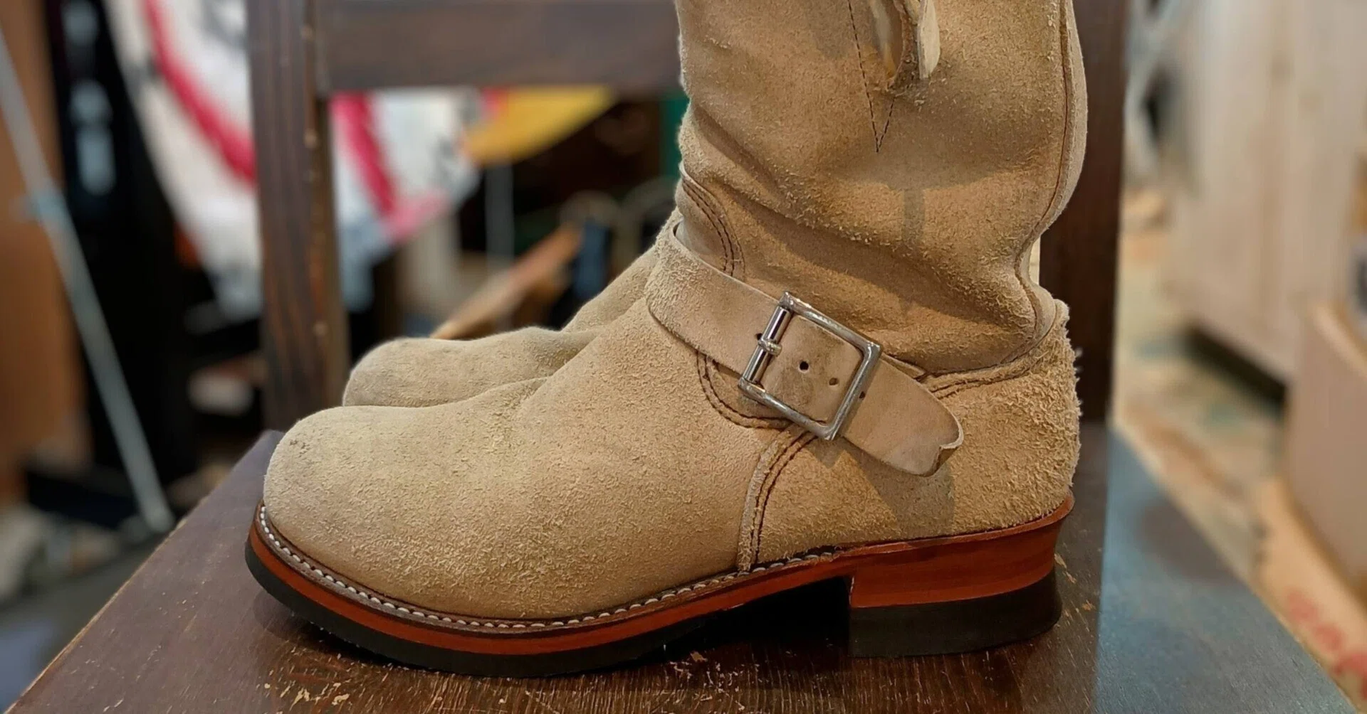 Resole/ソールカスタム】Red Wing#8268+vibram#705｜CREA Repair