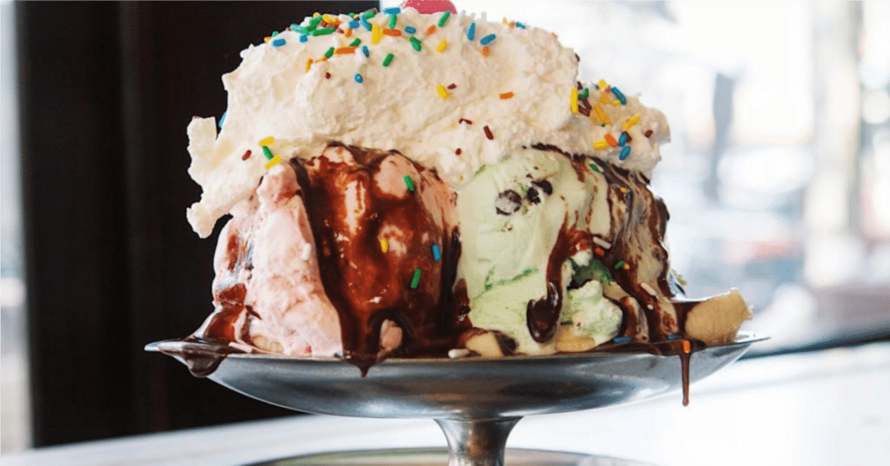 New York's oldest ice cream shop：ニューヨークのアイス