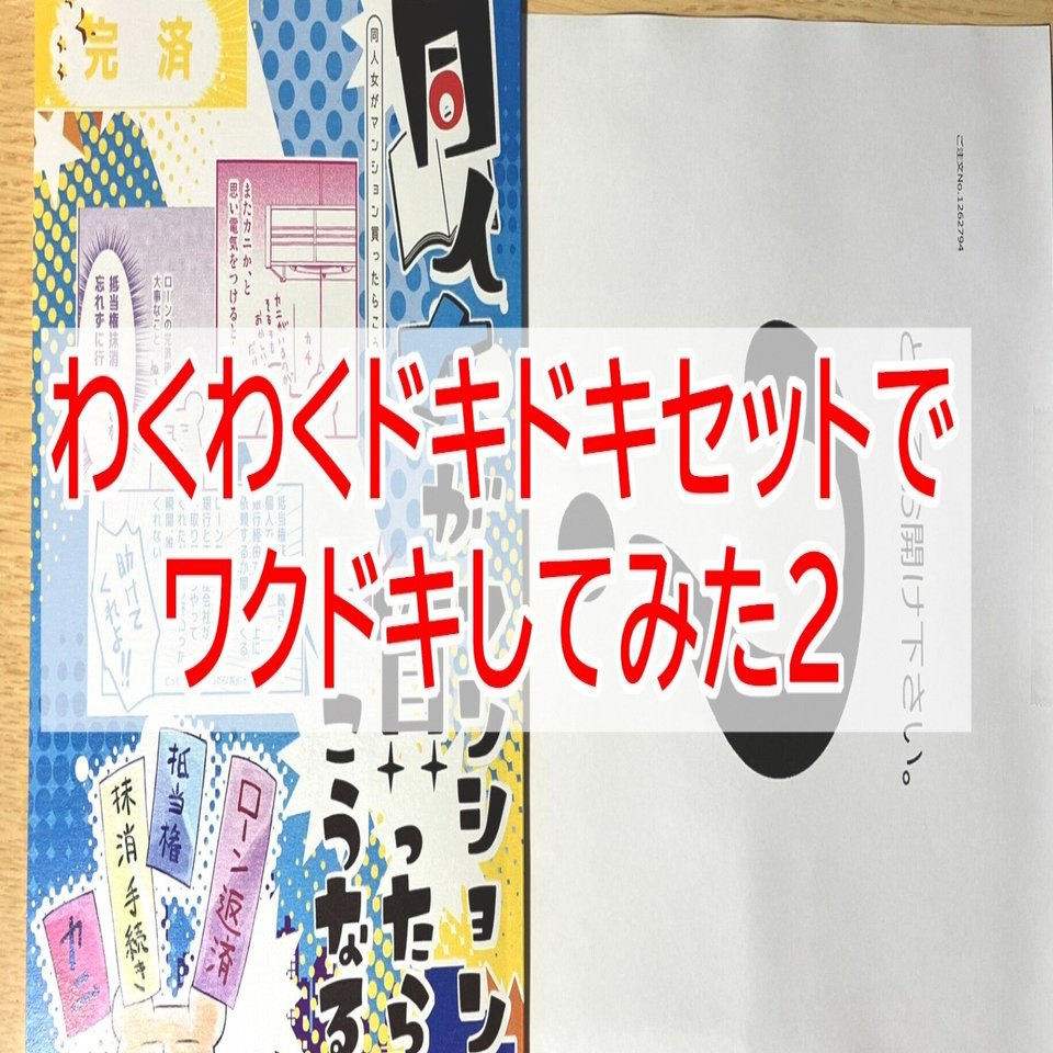 わくわくドキドキセットでワクドキしてみた2｜むつがみ