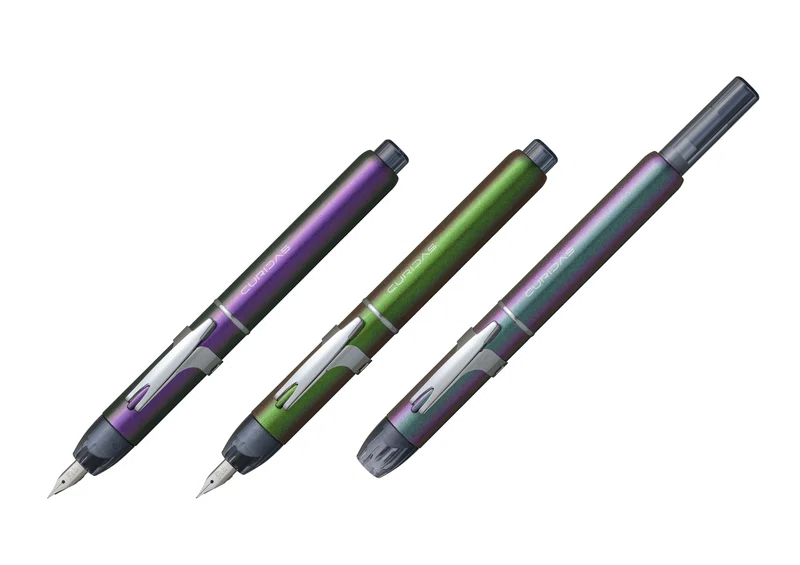 60周年1000本限定】PLATINUMノック式万年筆「CURIDAS」の宝石色が出た