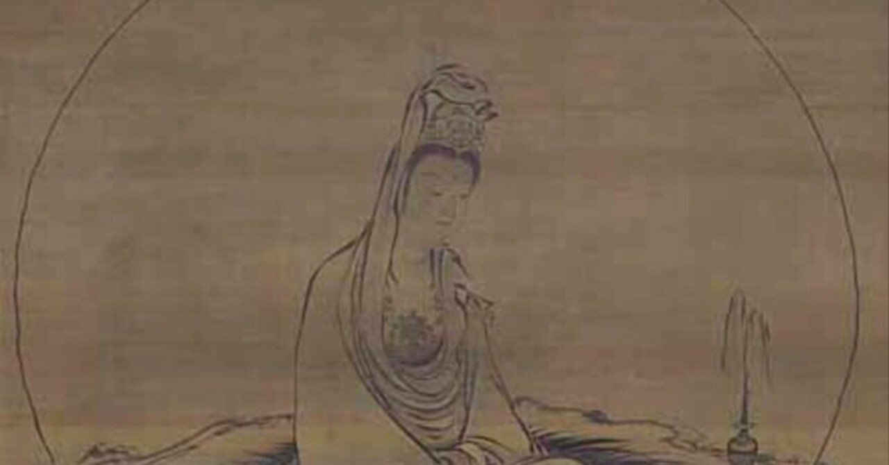 中観世音左右山水