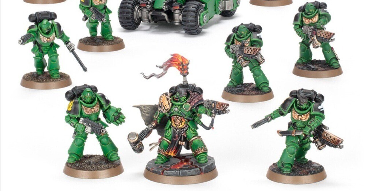 まさかの限定箱！？]サラマンダーコンパトが来るぞ～！！[WH40k]※8/21