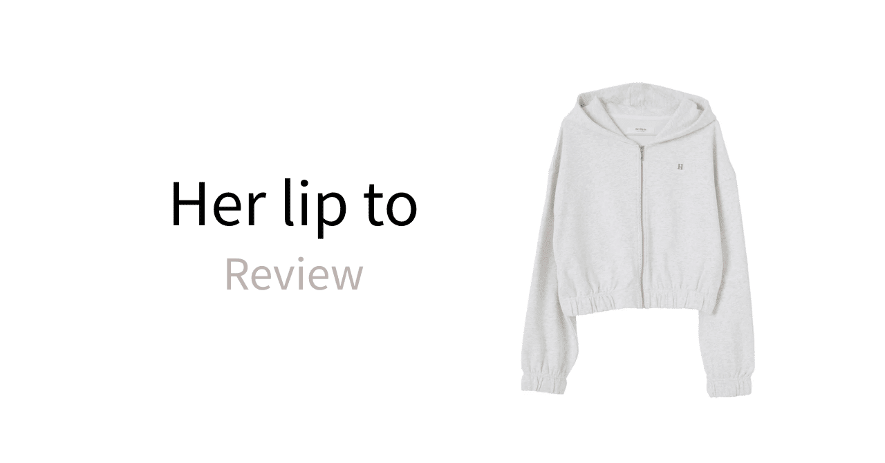 パーカー Her lip to - herlipto Flight Mode Zip Hoodie Flight Mode Zip Hoodie（パーカー）｜Her lip to（ハーリップ