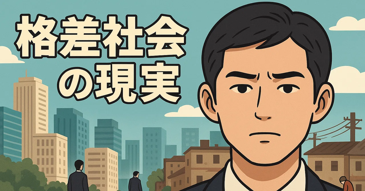 「日本における格差社会の現実」― 教育と格差の問題が、あなたの人生に“静かに”作用している理由 ―｜自己啓発アニキ