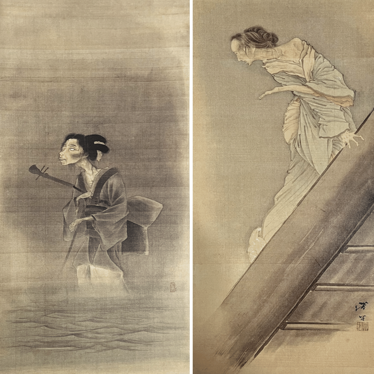 四方山日記 ｜ 幽霊画展 ｜ 三遊亭円朝コレクション｜お江戸隠居猫