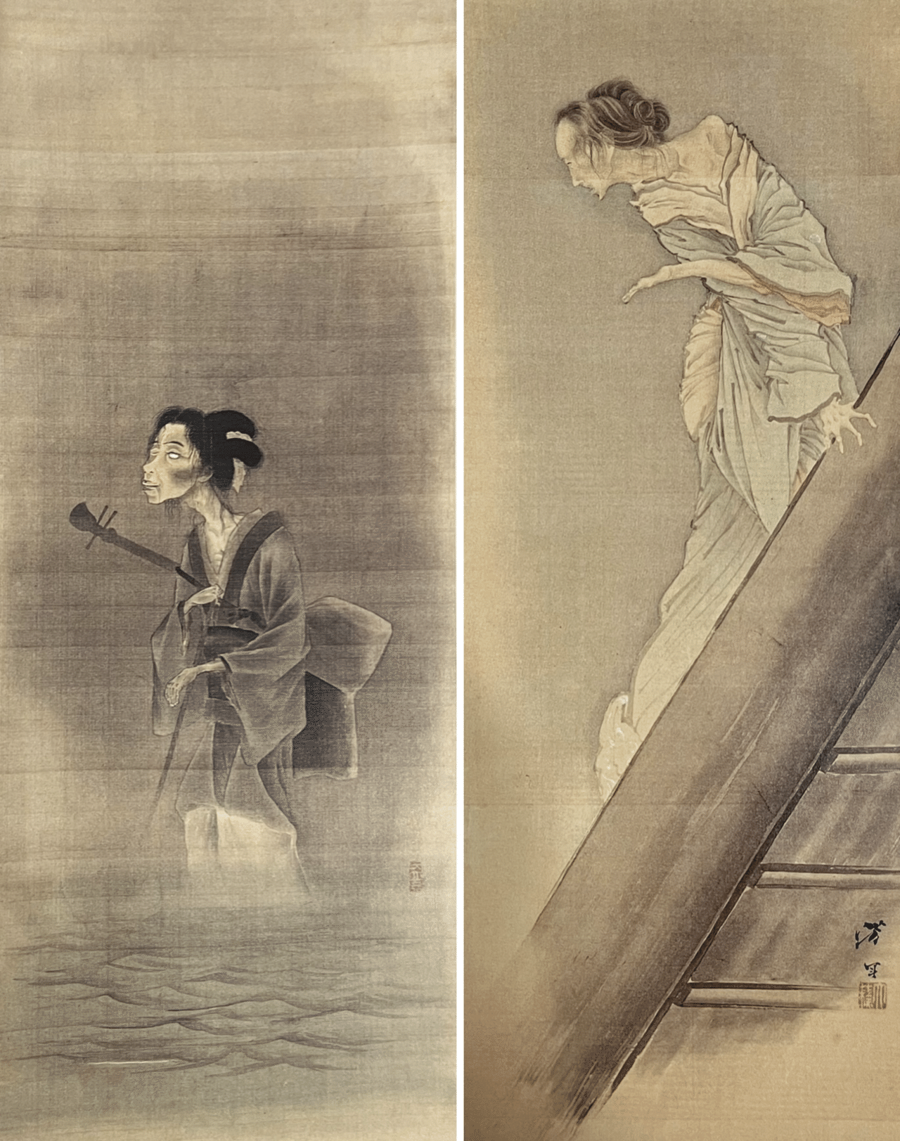 四方山日記 | 幽霊画展 | 三遊亭円朝コレクション|お江戸隠居猫 四方山日記 | 幽霊画展 | 三遊亭円朝コレクション|お江戸隠居猫