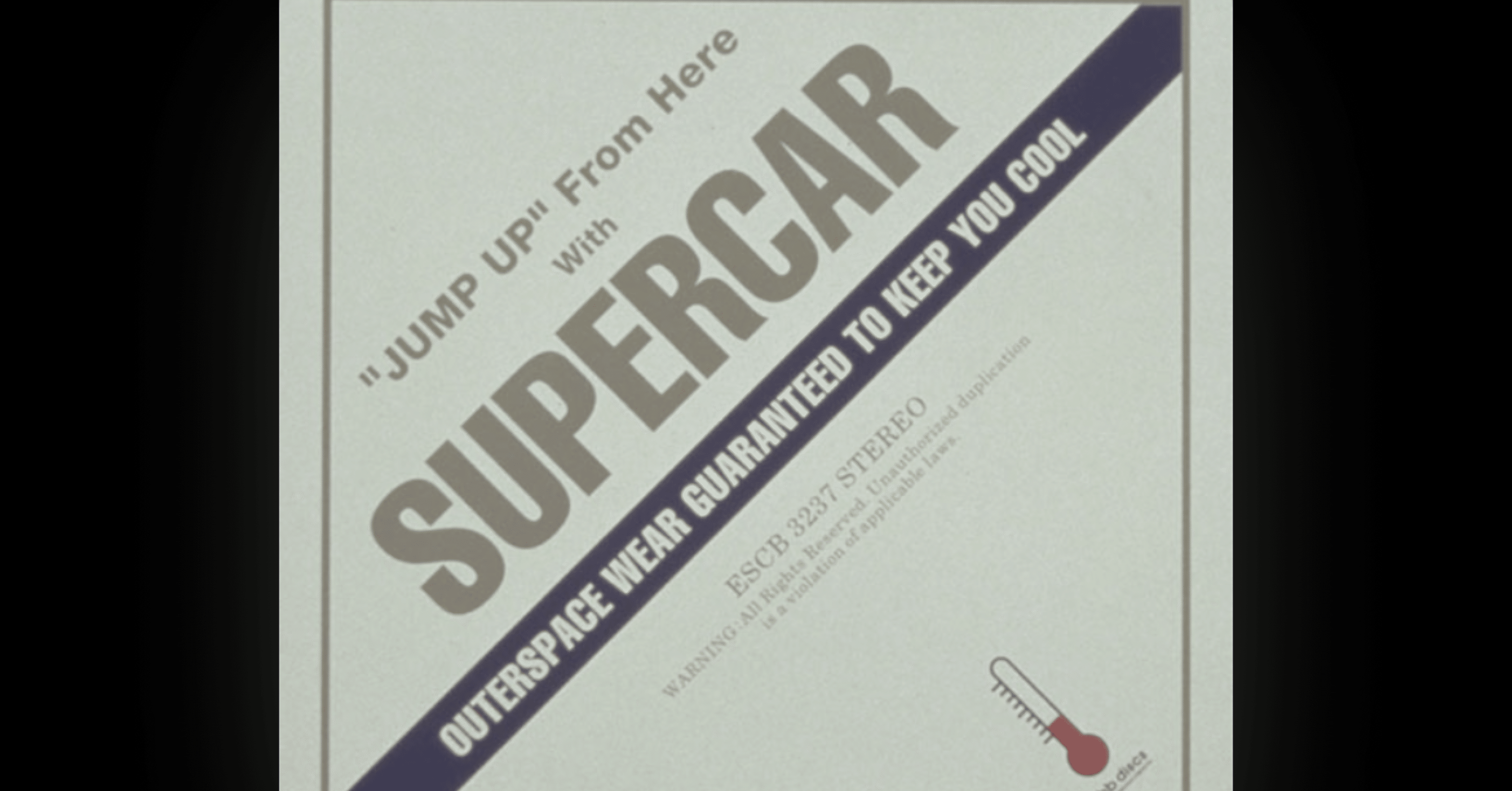 スーパーカー　JUMP UP アナログレコード SUPERCAR JUMP UP レコード