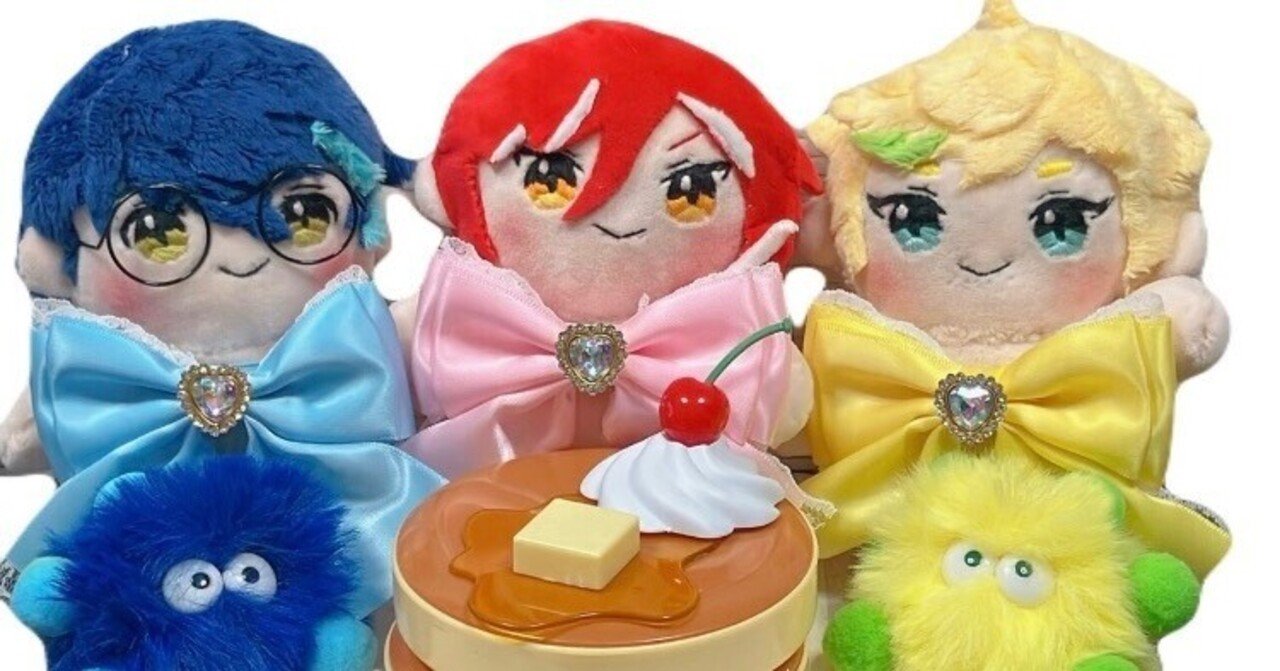 推しの髪型変更をきっかけにぬいぐるみを作り直した話｜ぷりりん