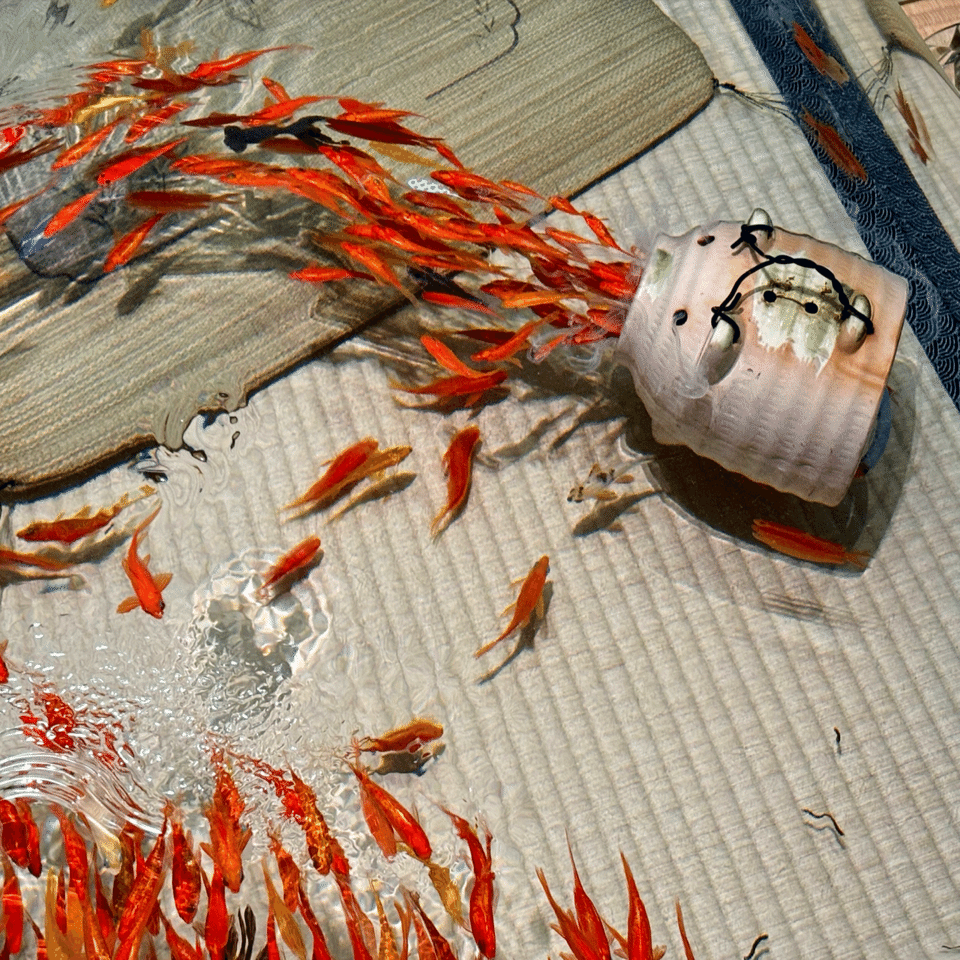 金魚絵師 深堀隆介展@あべのハルカス美術館｜いろ