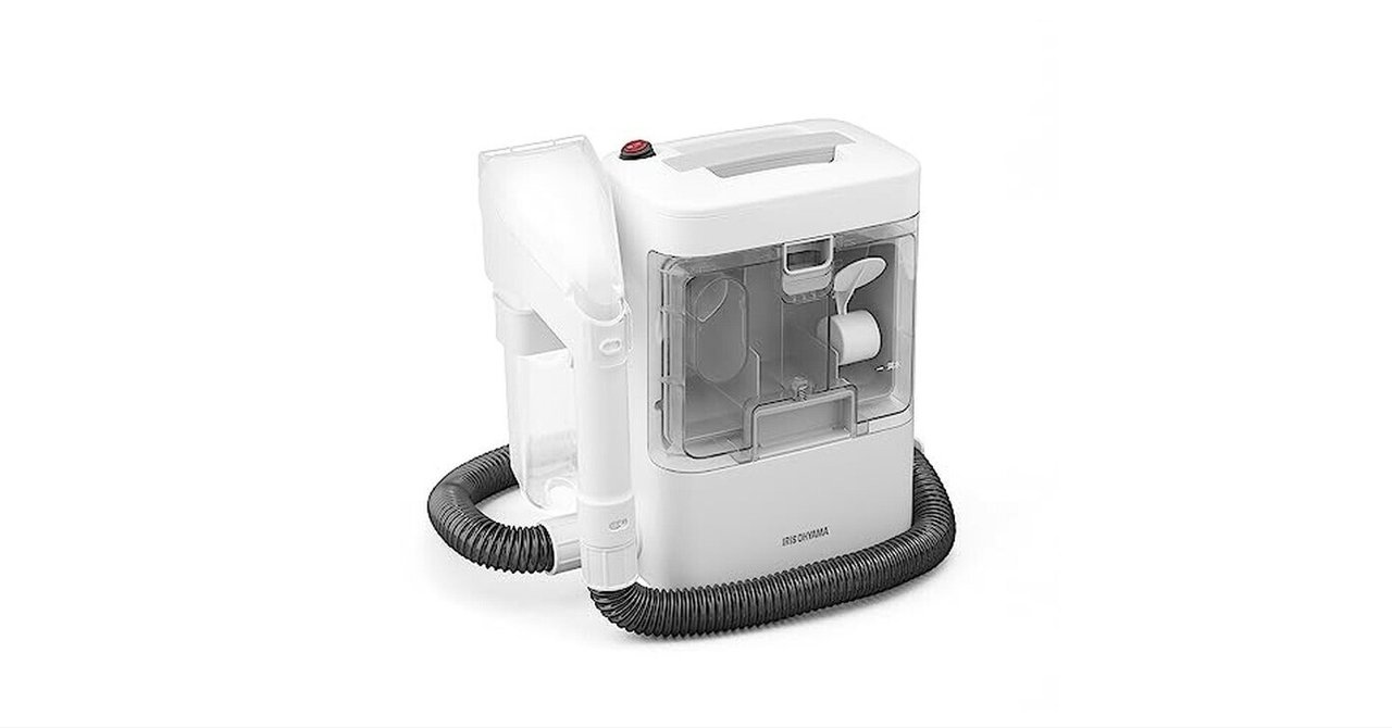 アイリスオーヤマ RNS-300リンサークリーナー本体 付属品付き 専用洗浄液付き】 リンサークリーナー コンパクト 温水洗浄 RNS