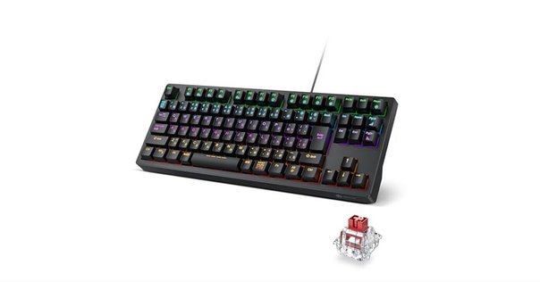 IPI AURORA65 ラピッドトリガーキーボード Black ポーリング