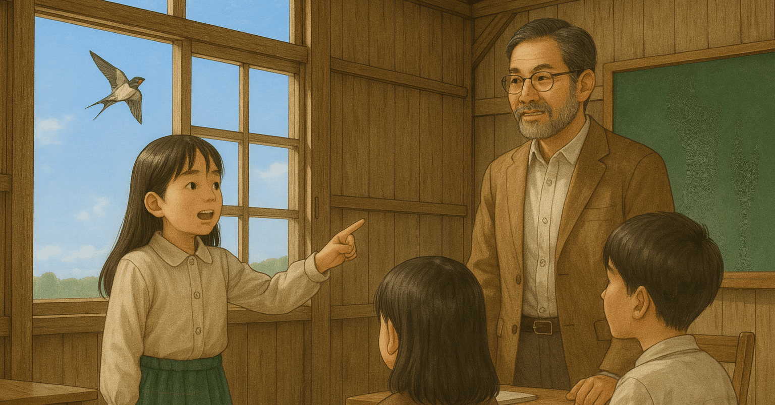 丸山薫の詩「北の春」―先生 燕がきました｜ヨジロー