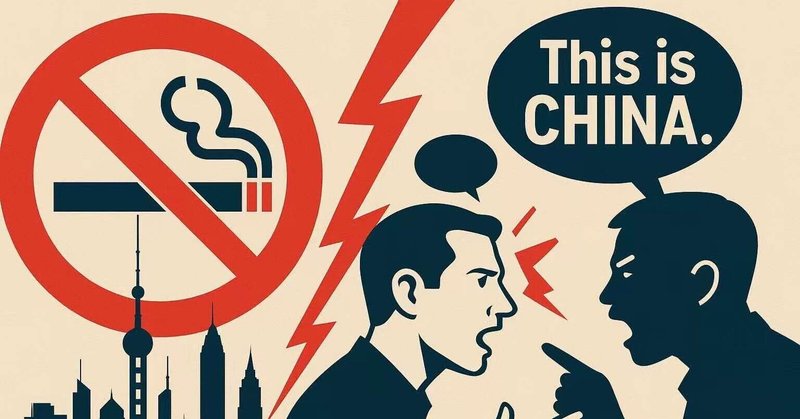“禁煙注意”で外国人と中国人が衝突――公共の正義とその限界