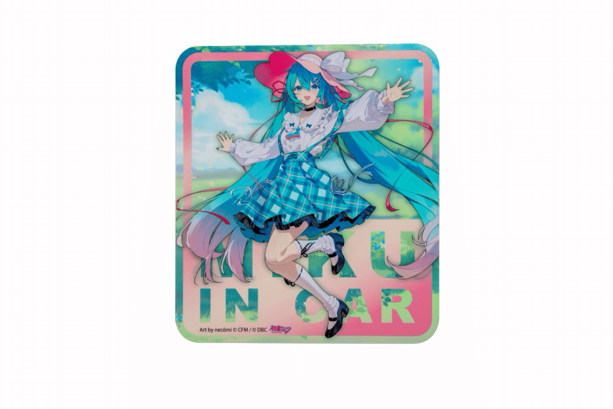 DBC ダイハツ 初音ミク 缶バッジ コラボカーオーナー KEI マジカルミライ DBC × 初音ミク STORY