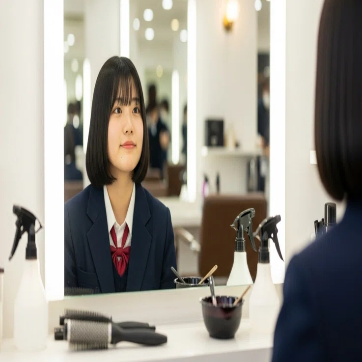 鏡の前で髪を切る女の子を、いつまでも見ていたい。｜断髪文学堂