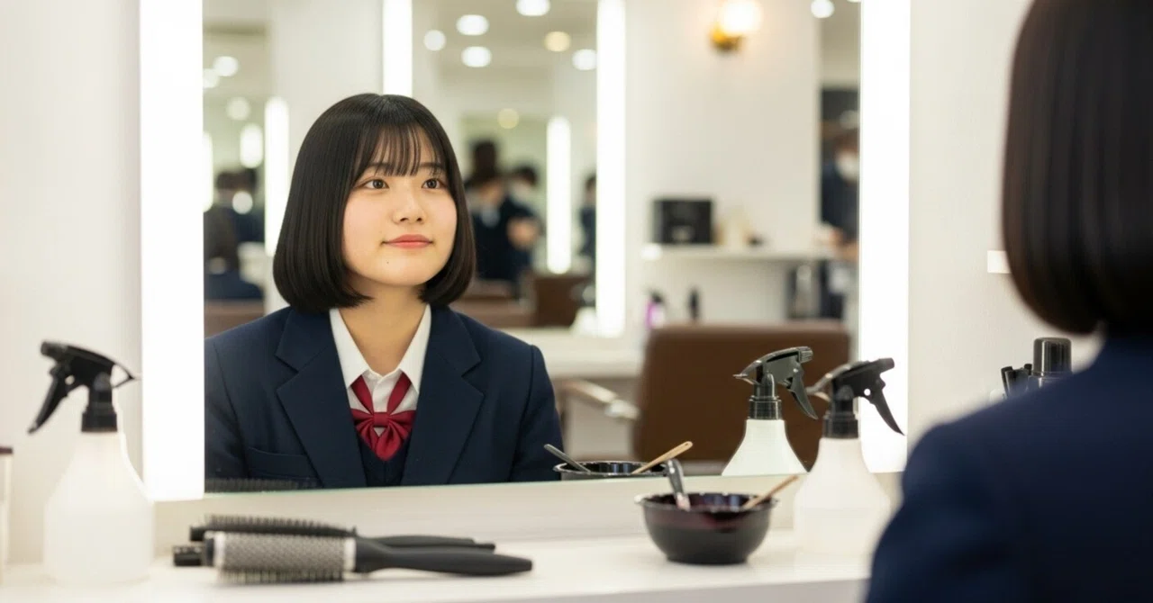 鏡の前で髪を切る女の子を、いつまでも見ていたい。｜断髪文学堂