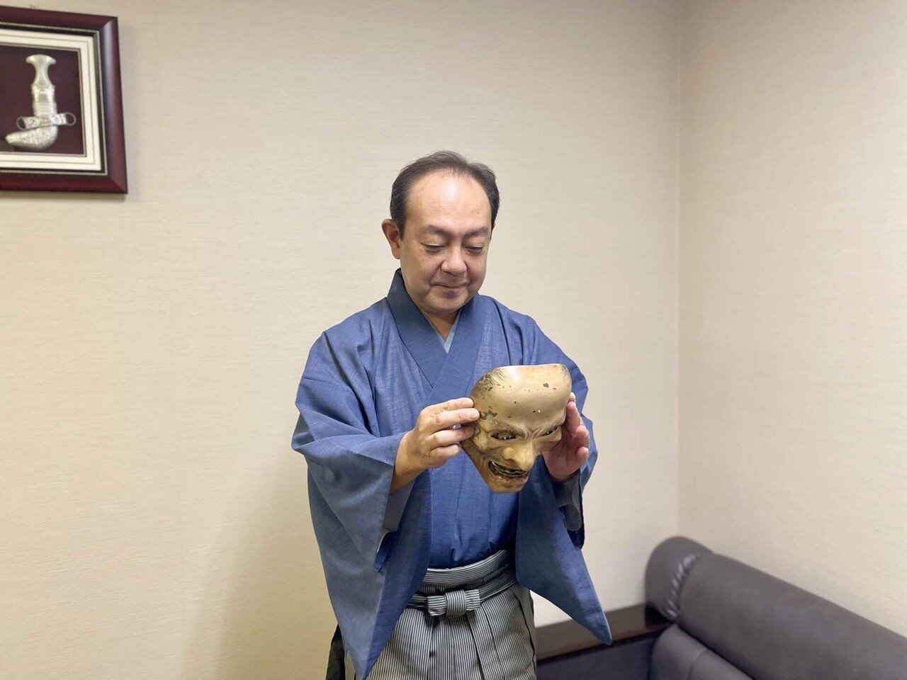 推し面2⑨【小倉健太郎 先生】能面の紹介｜宝生能楽堂