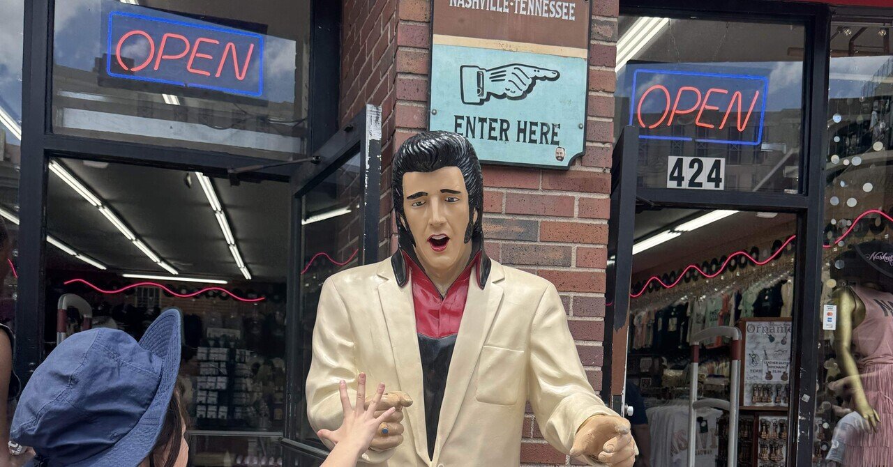 ナッシュビルで困ってます】カントリー音楽の聖地