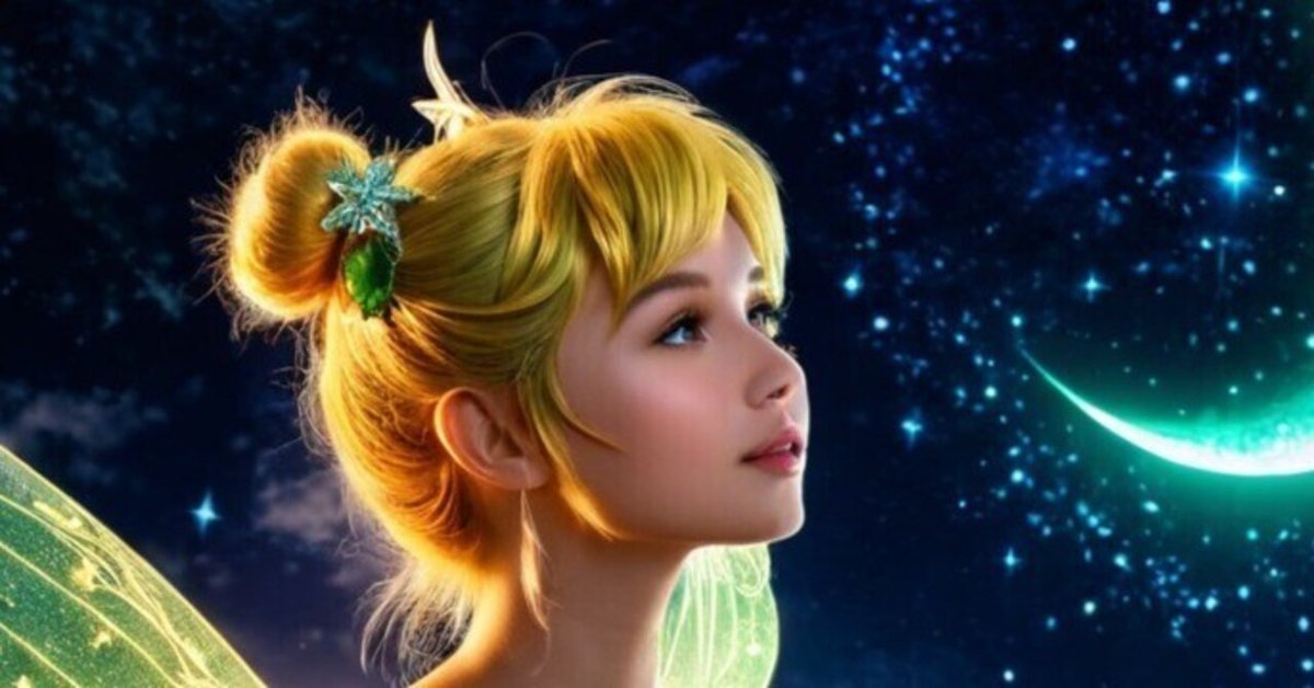 AI : ティンカー・ベル｜キータン🦋写真とAIで紡ぐもう1つの