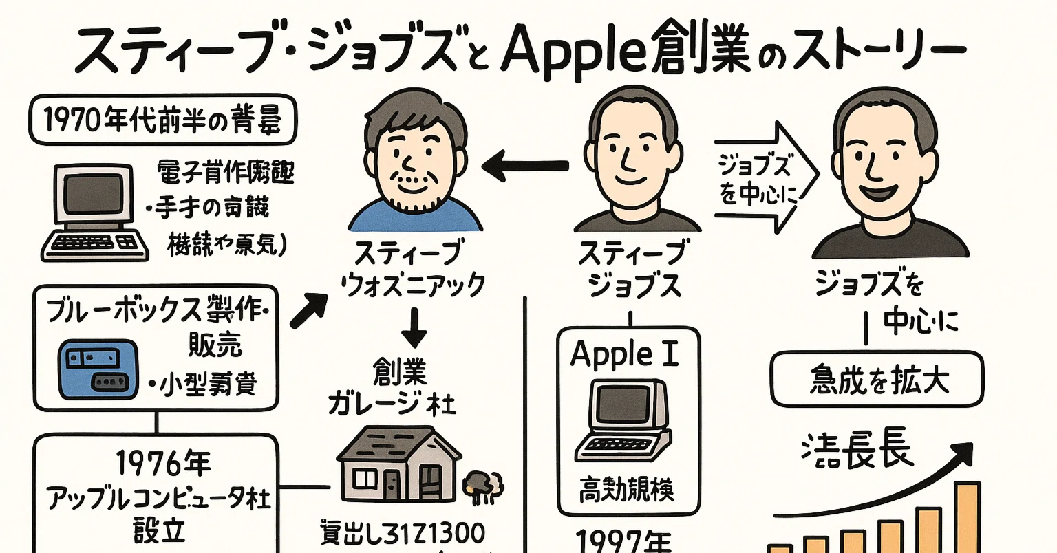 スティーブ・ジョブズとApple創業のストーリー｜小室 勇介/Yusuke Komuro