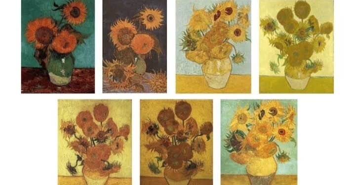無題（お題：ヴィンセント・ヴァン・ゴッホ 《ひまわり》）｜kashimashi