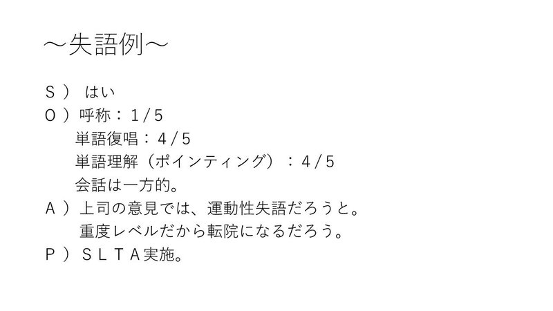 書き方 soap