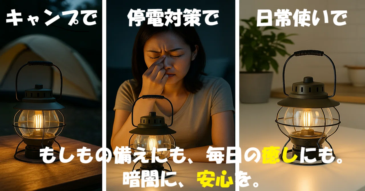 アウトドアだけじゃもったいない。災害用に買ったのに、毎日使ってる
