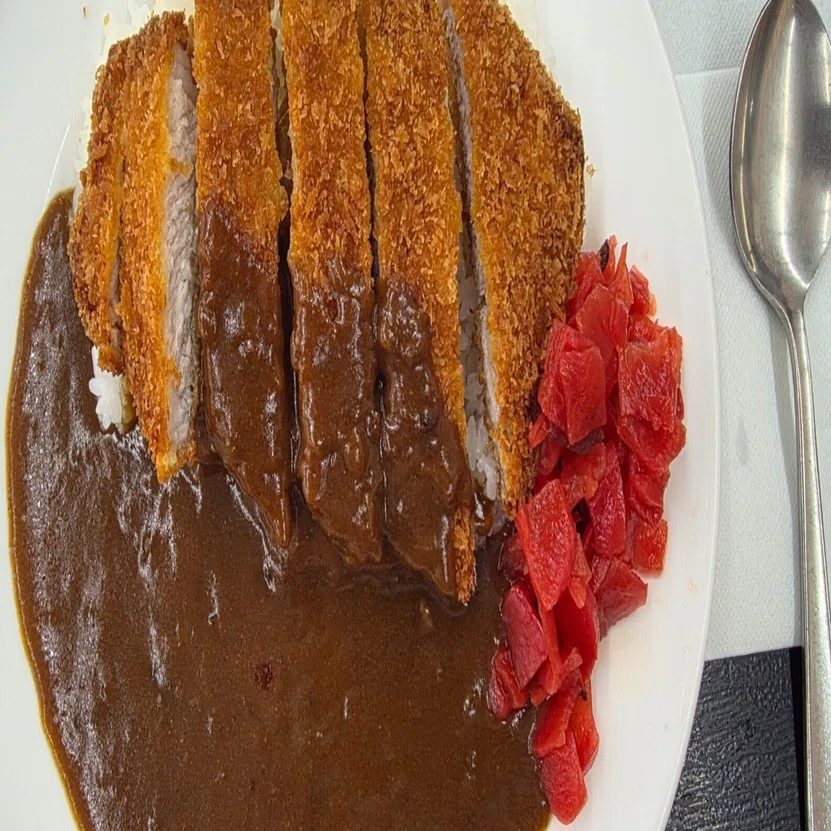ラーメン屋でカツカレーを｜ふみぞう