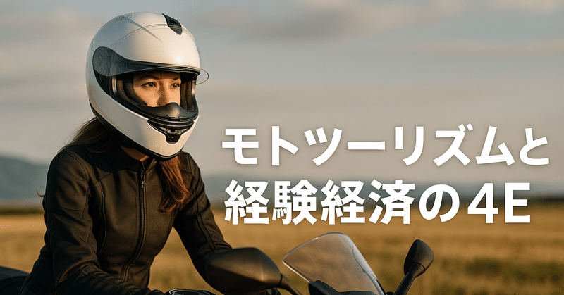モトツーリズムと経験経済の4E ― バイクが創出する体験価値の多層性 eyecatch