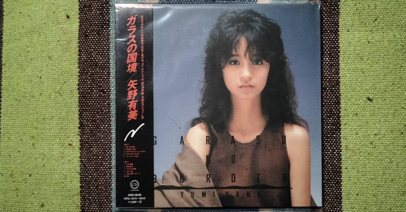 今日の一枚〜矢野有美『ガラスの国境(ボーダー)』｜スガイヒロシa.k.aSugar