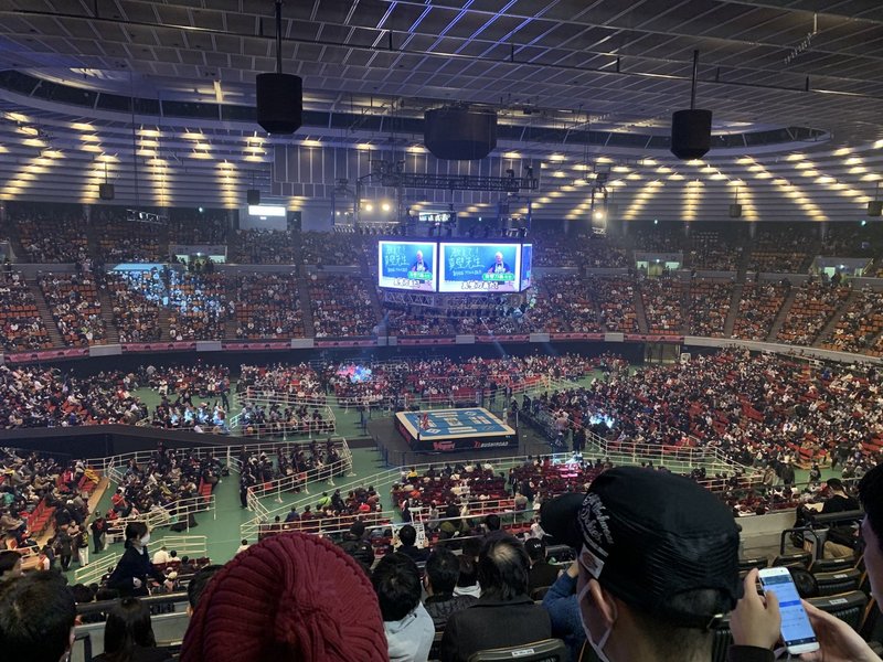 2月9日新日本プロレスin大阪城ホール行ってきた はるすけ Note