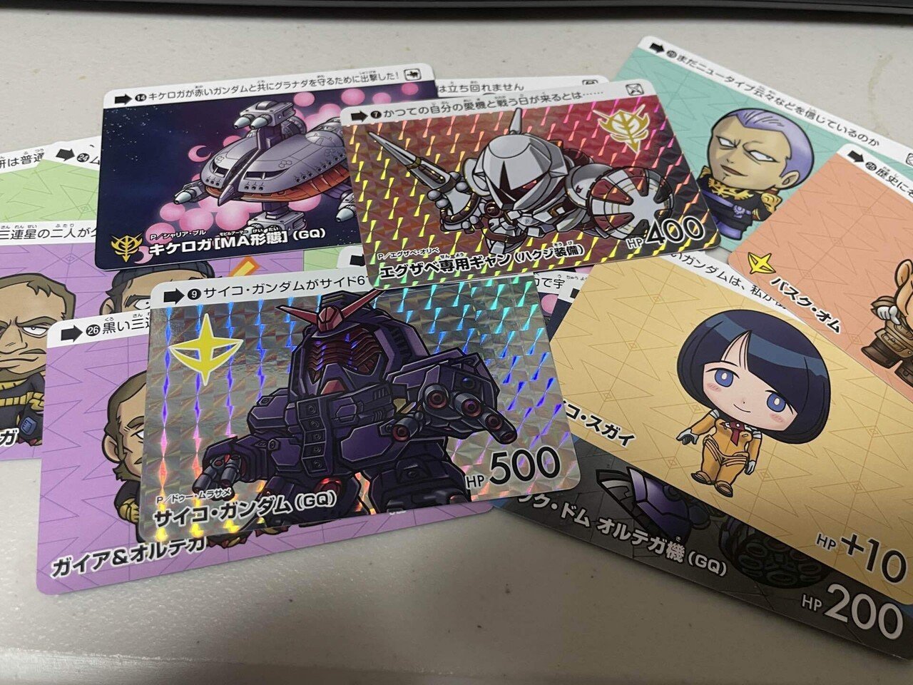 ジークアクスの新しいカードダス出てんじゃん…！ 2025/8/8｜オケモト