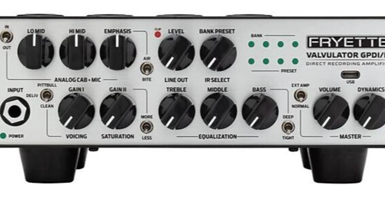 FRYETTE Valvulator GPDI/IRは、1W出力のチューブアンプ・アナログ