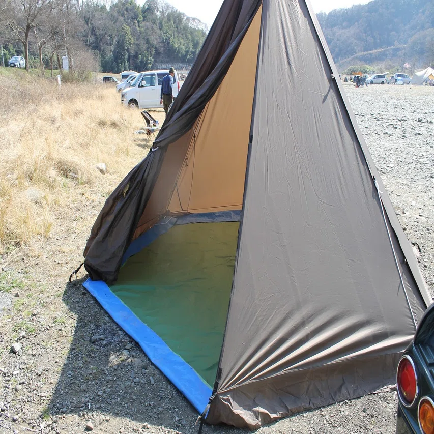 ogawa Tasso用グランドシート製作｜NAKADA Shugo