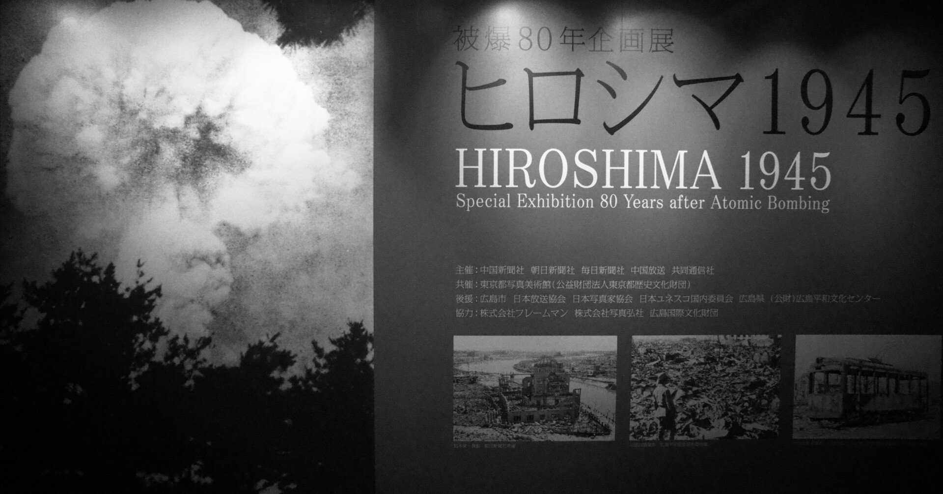 展示】「被爆80年企画展 ヒロシマ1945」に行ってきました｜プラナリア