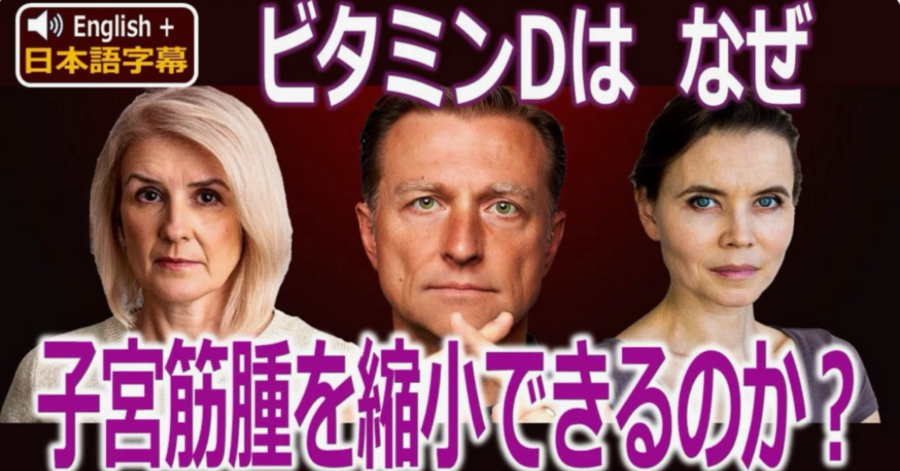 最新｜ビタミンDはなぜ子宮筋腫を縮小できるのか？｜ドクター・バーグ