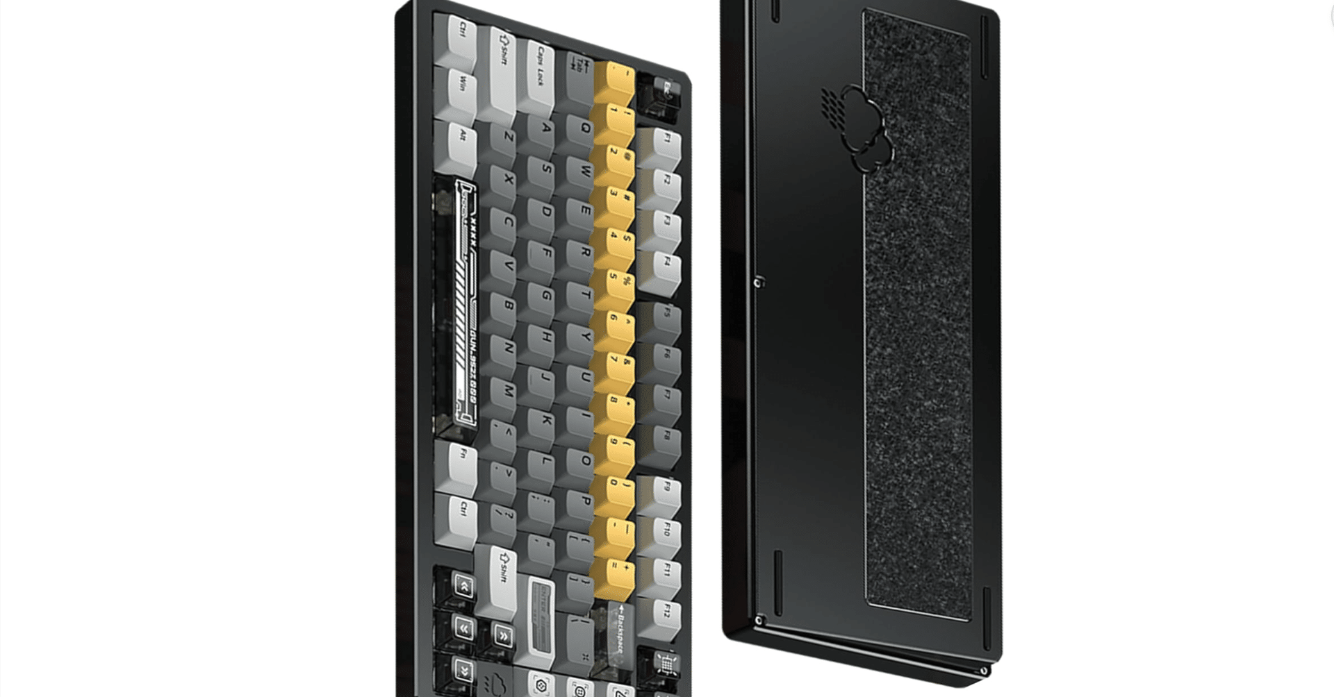 WOBKEY Rainy 75 RGB ブラック 革命的磁気スイッチ】WOBKEY RAINY 75ゲーミングキーボード完全