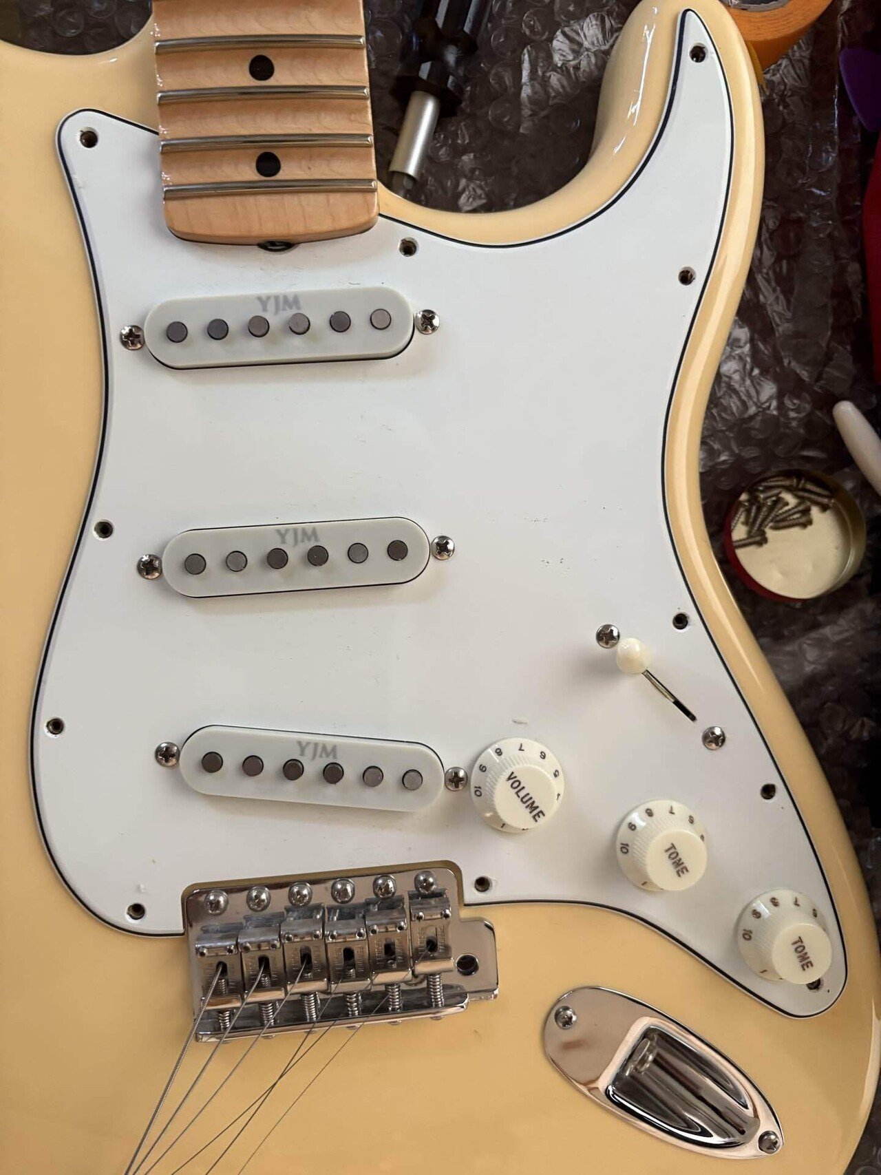 フェンダーイングウェイモデルネック+フェンジャパCARボディ　HS-3 フェンダーイングウェイモデルネック+フェンジャパCARボディ HS