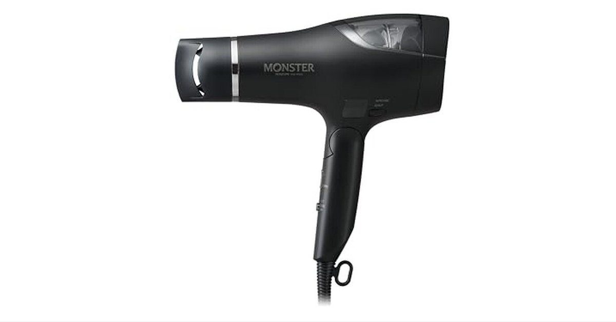 Amazon.co.jp限定】 コイズミ ヘアドライヤー モンスター 大風量