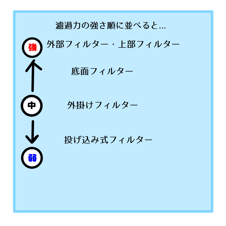 水槽立ち上げのキホン 物理濾過について知ろう うさこ Aquarium Note