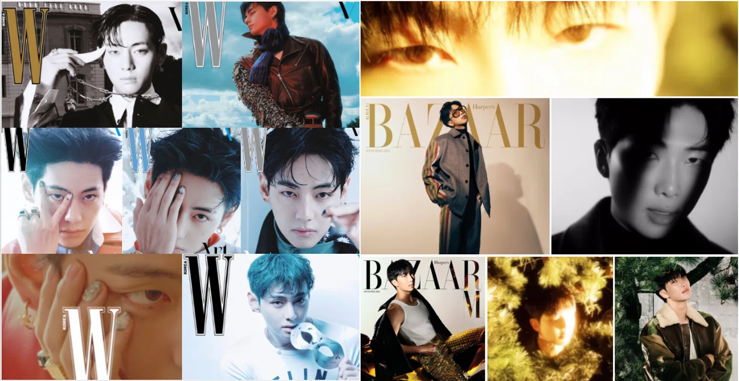 テテとナムさんが雑誌の表紙を飾ることになり、写真や動画が一気に解禁