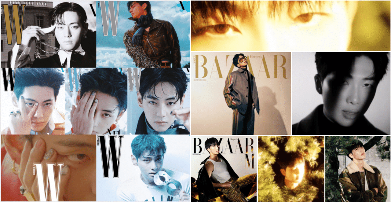 テテとナムさんが雑誌の表紙を飾ることになり、写真や動画が一気に解禁